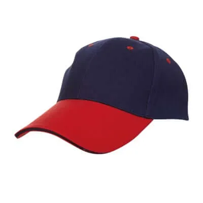 6 Panel Cotton Brushed Cap