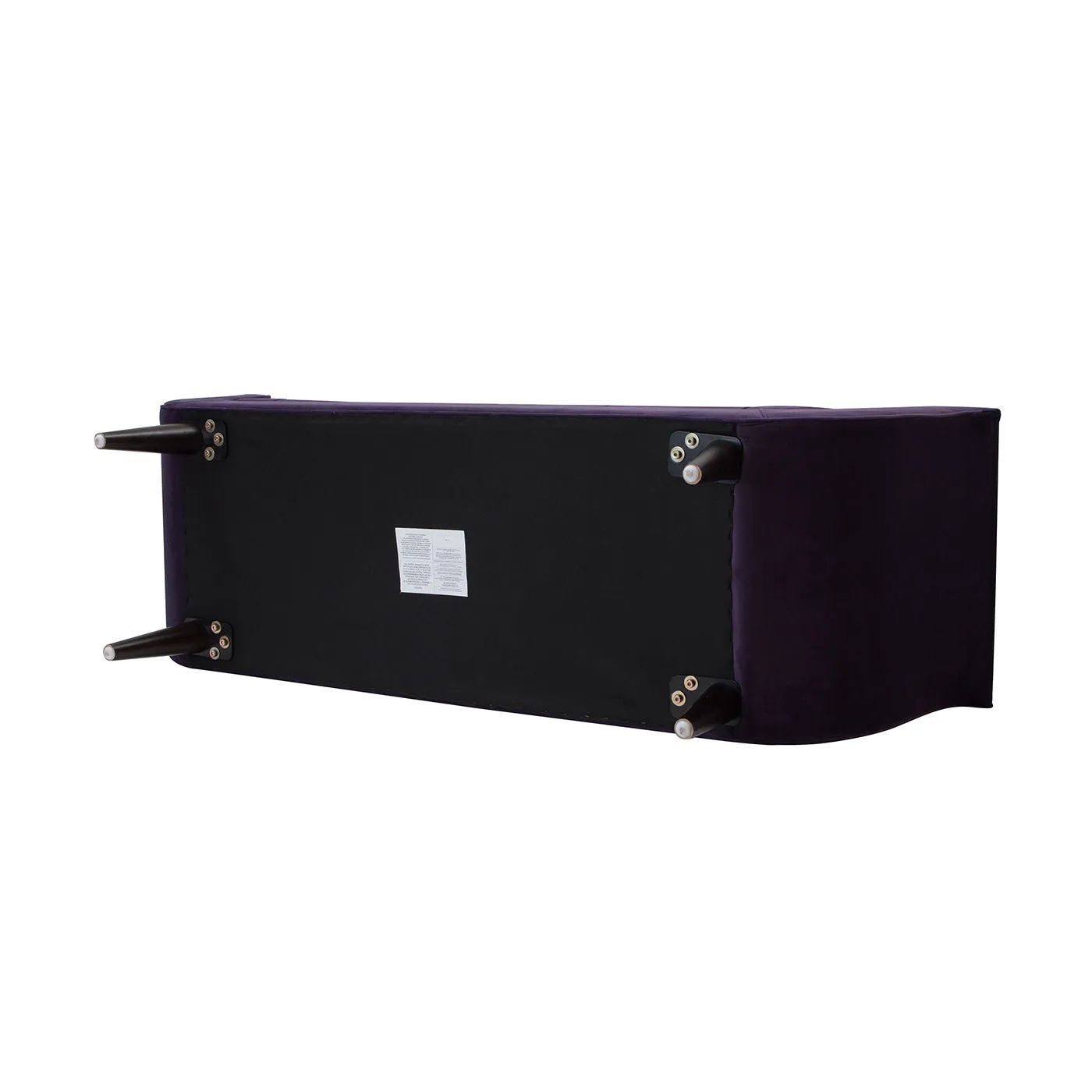 Alma - Tufted Flared Arm Entryway Bench by Couch.com