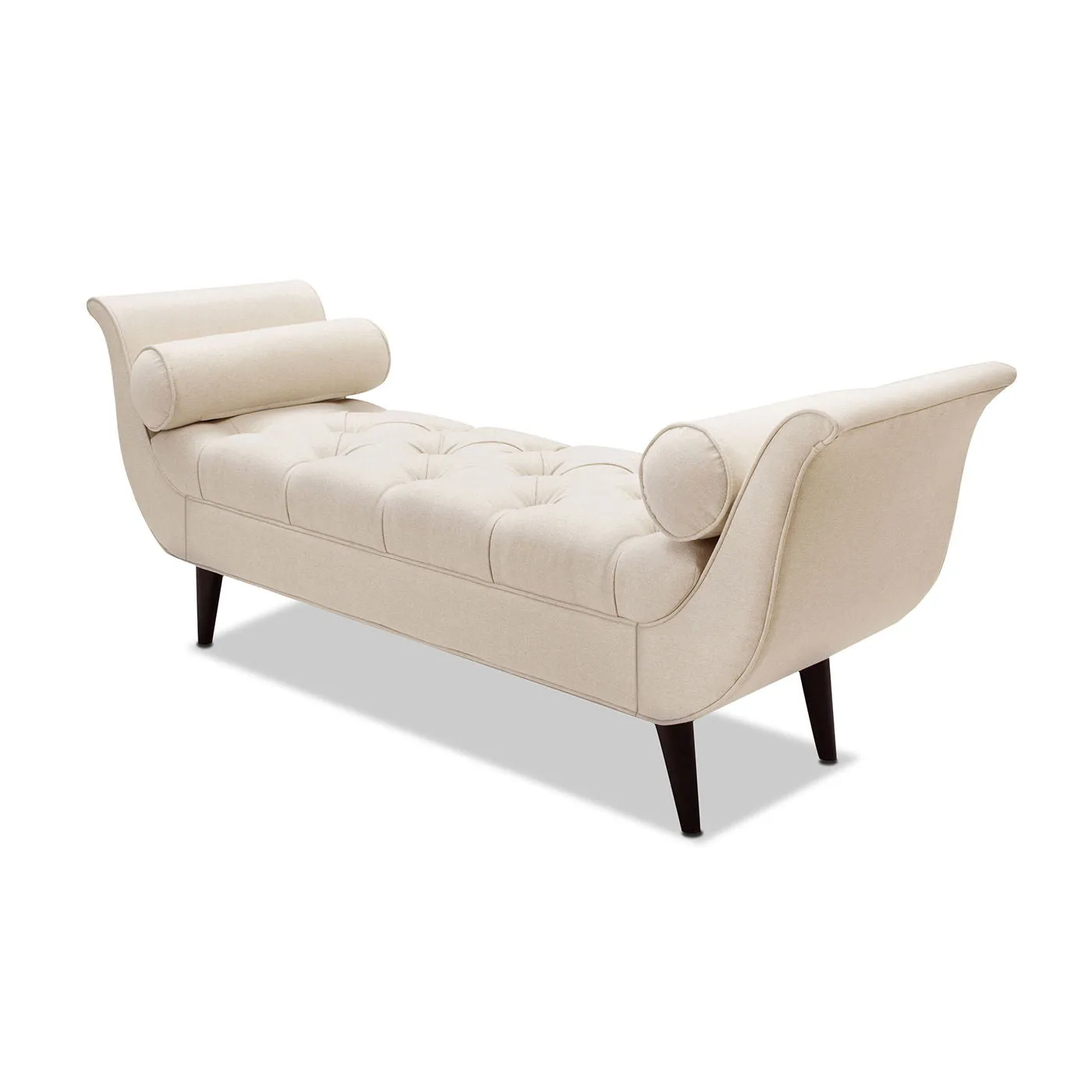 Alma - Tufted Flared Arm Entryway Bench by Couch.com