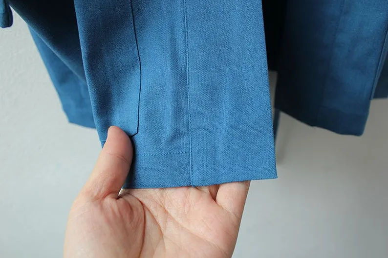 Blue Traditional Women Haori