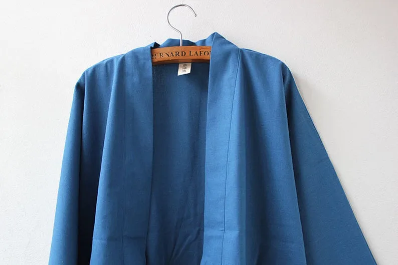 Blue Traditional Women Haori