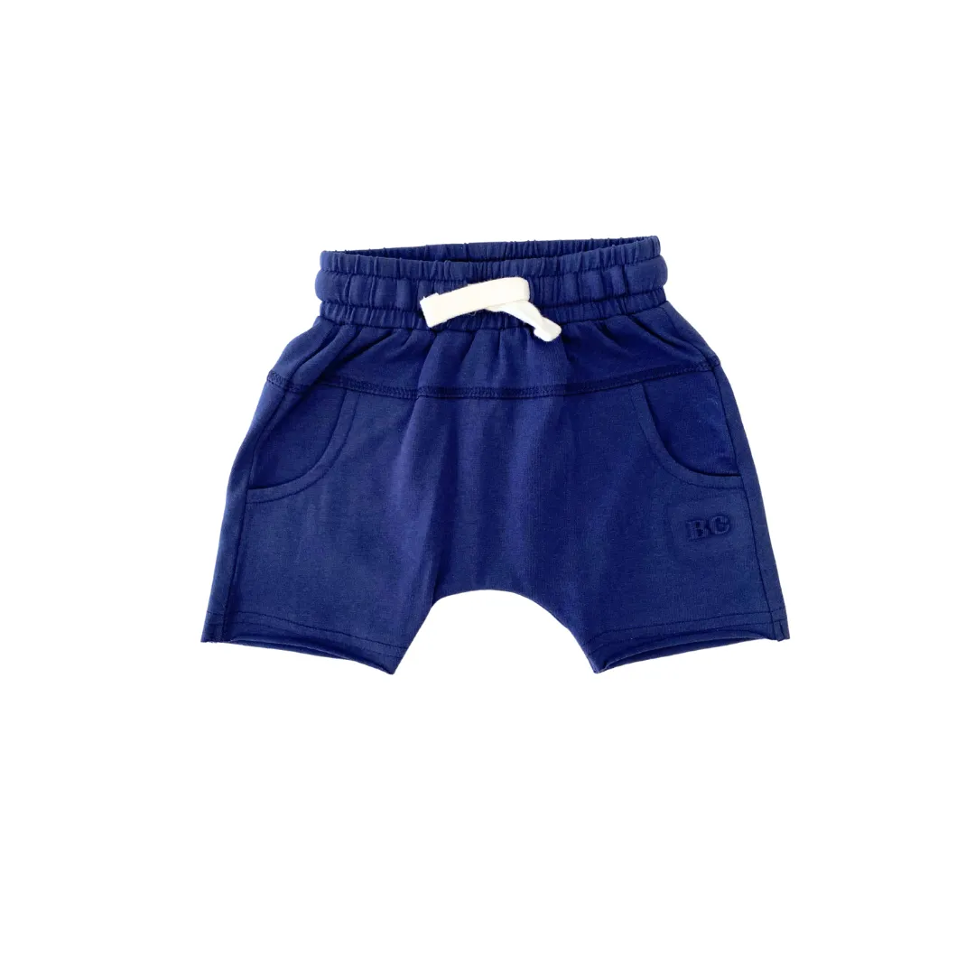 Breezy Co. - Signature Harem Shorts| Navy