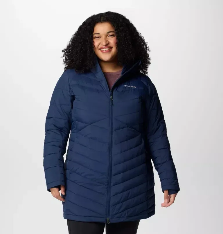 Columbia Ladies Collegiate Navy Joy Peak II Mid Jacket