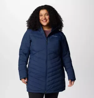 Columbia Ladies Collegiate Navy Joy Peak II Mid Jacket