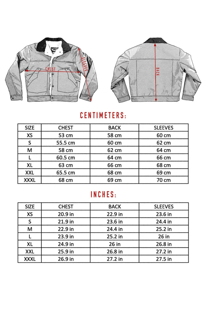 Fatboy Clothing "Delta Collection" Sherpa Jacket White