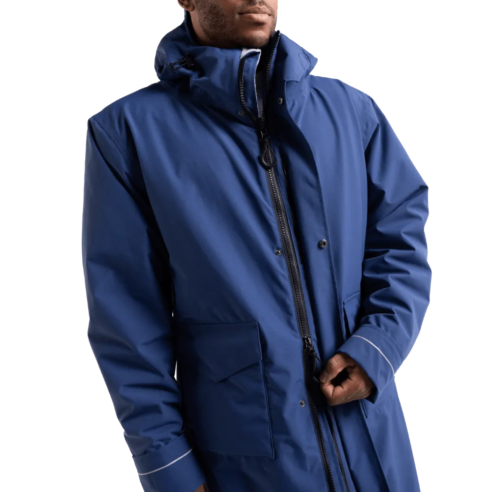 Men's EVO Pro Slimline Waterproof Parka Jacket - Admiral Blue