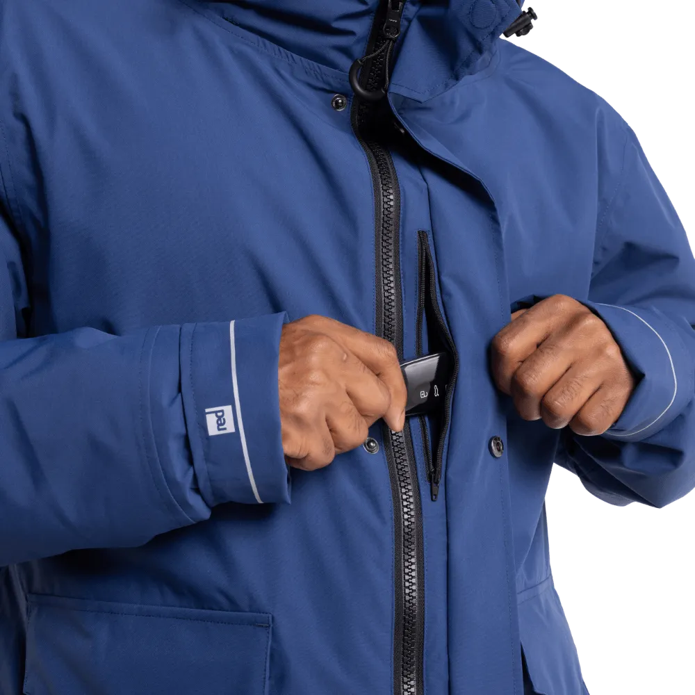 Men's EVO Pro Slimline Waterproof Parka Jacket - Admiral Blue