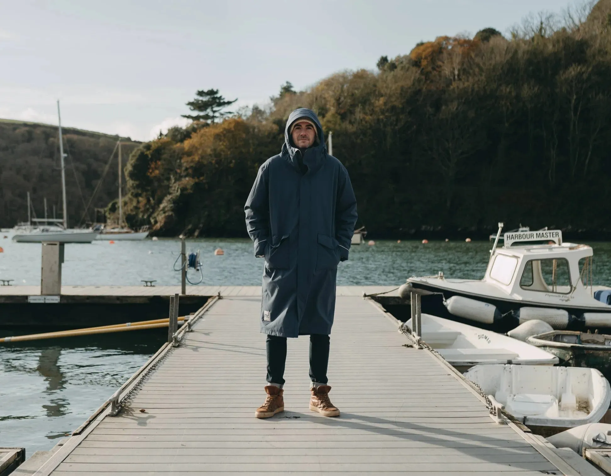 Men's EVO Pro Slimline Waterproof Parka Jacket - Admiral Blue