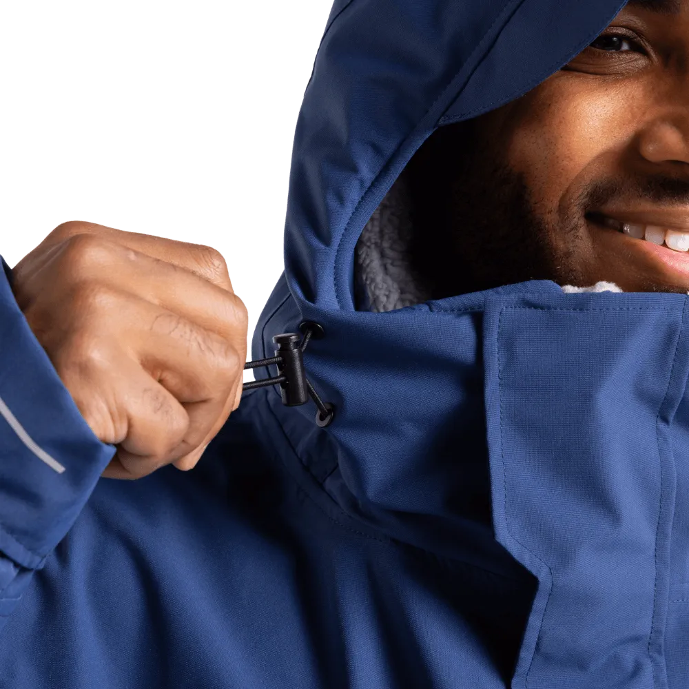 Men's EVO Pro Slimline Waterproof Parka Jacket - Admiral Blue