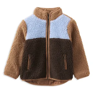 Milky Boys Colour Block Sherpa Jacket
