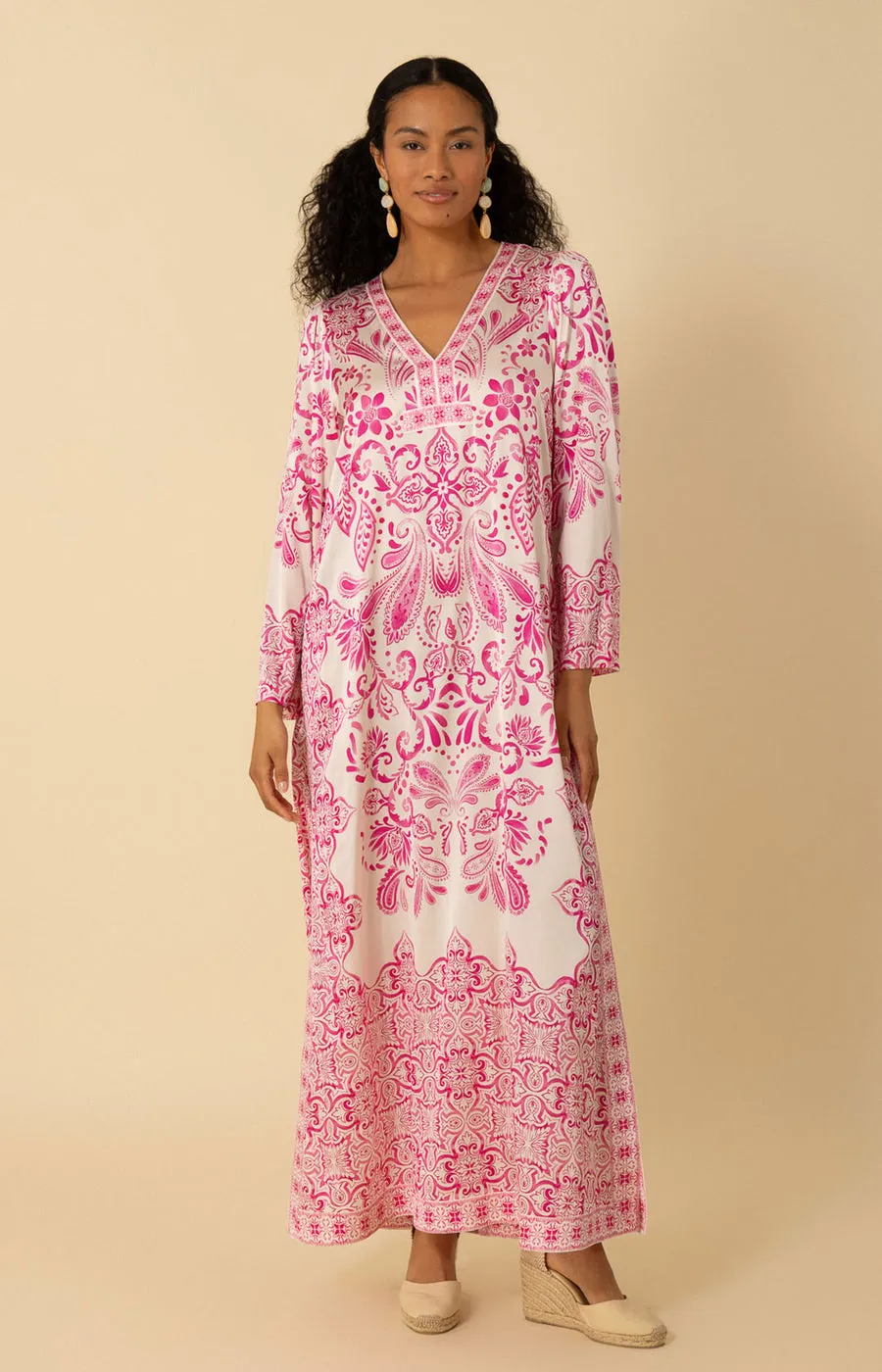 Nalani Charmeuse Caftan