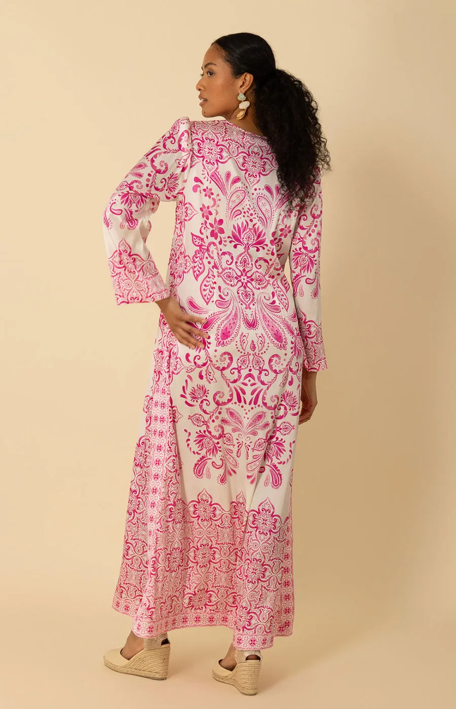 Nalani Charmeuse Caftan
