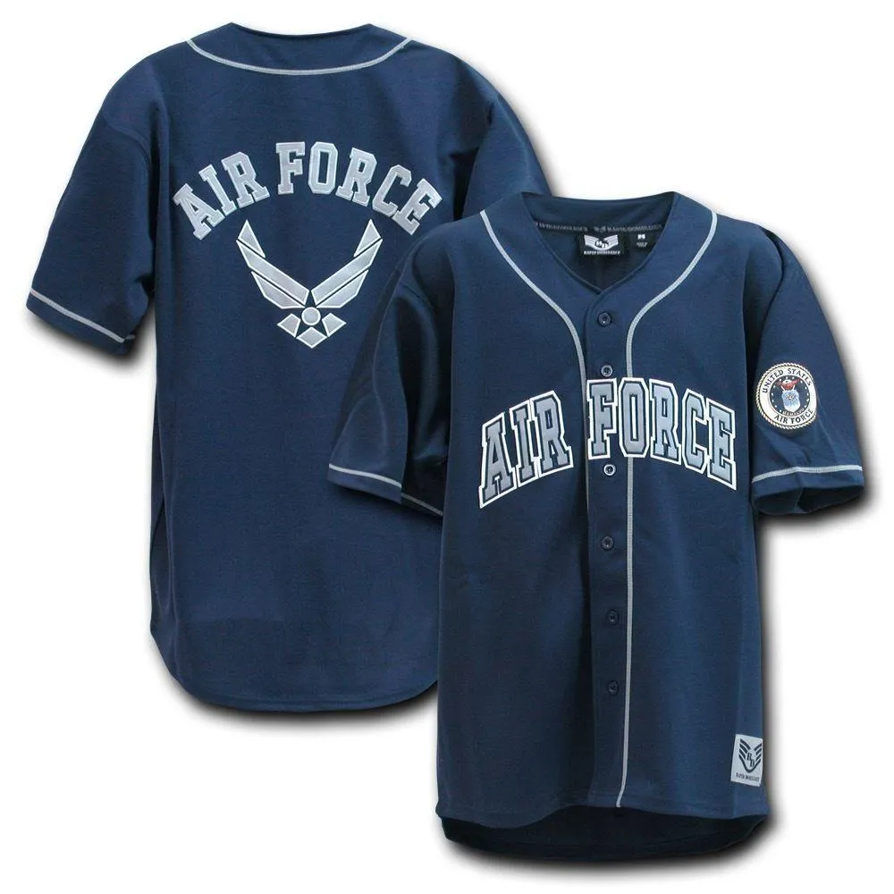 Rapid Dominance Air Force Military Army Navy Jersey Sports Baseball Football