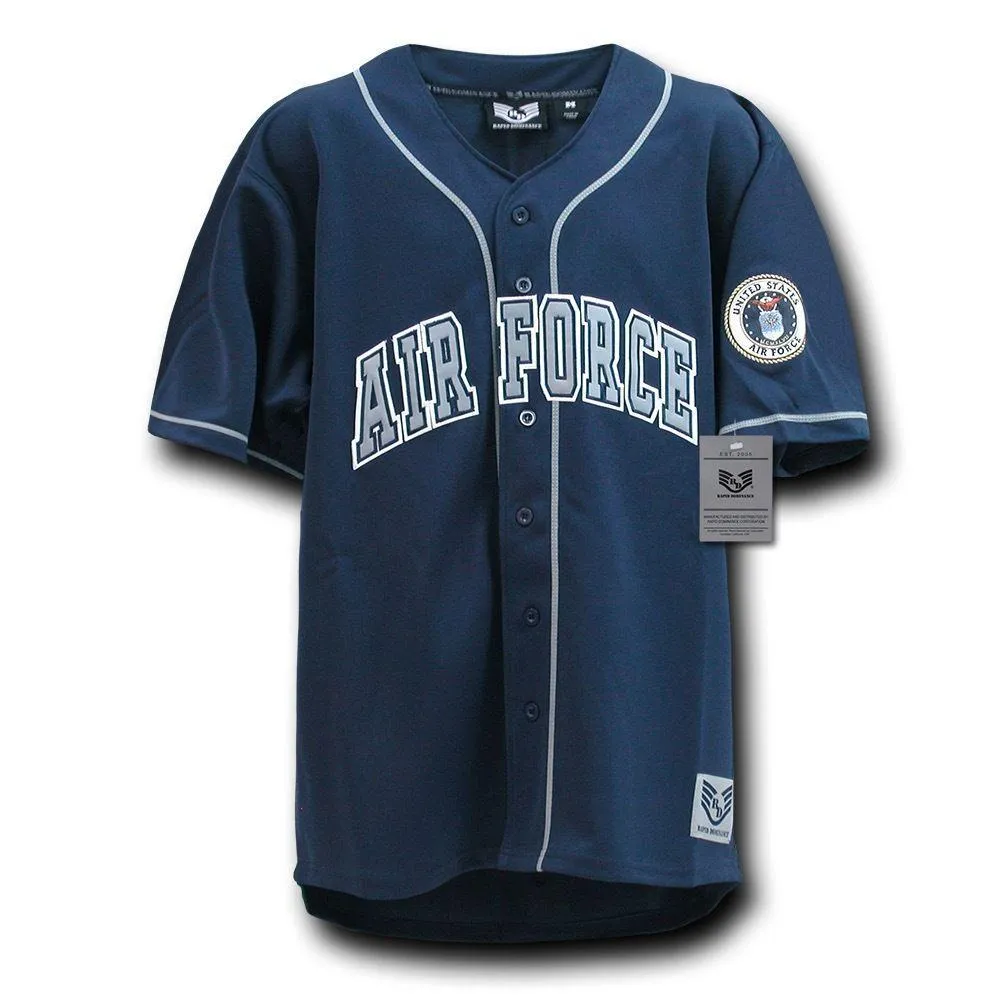Rapid Dominance Air Force Military Army Navy Jersey Sports Baseball Football