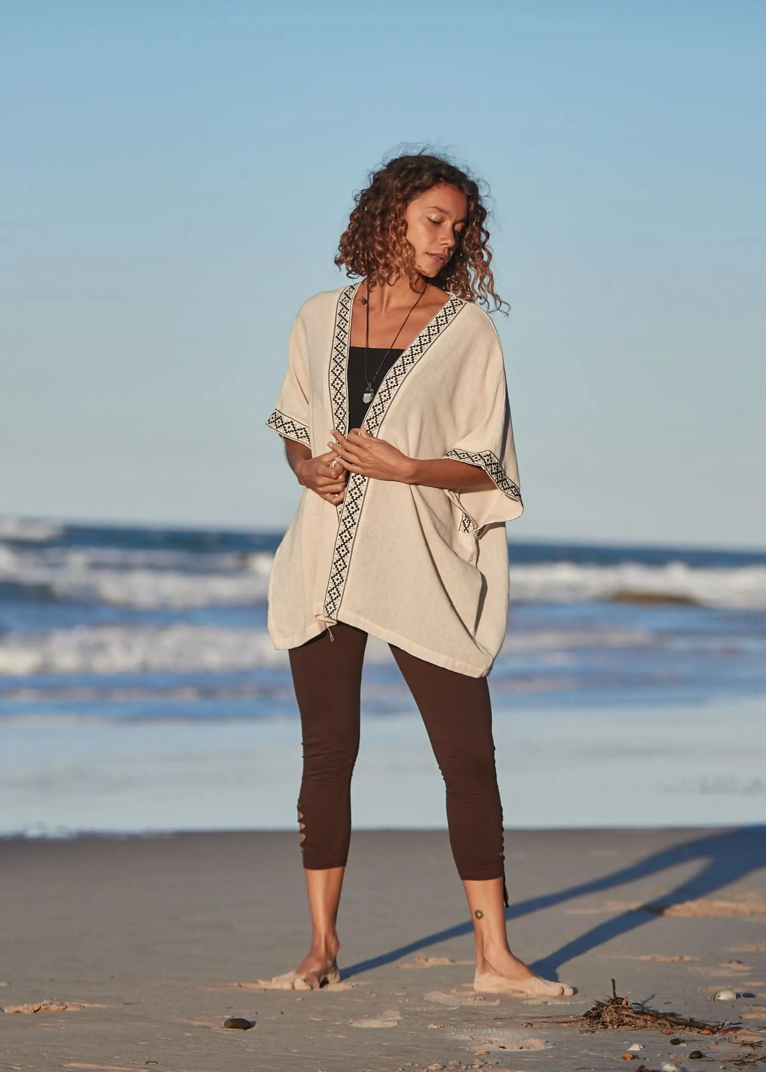 Rumi Kimono - Cream