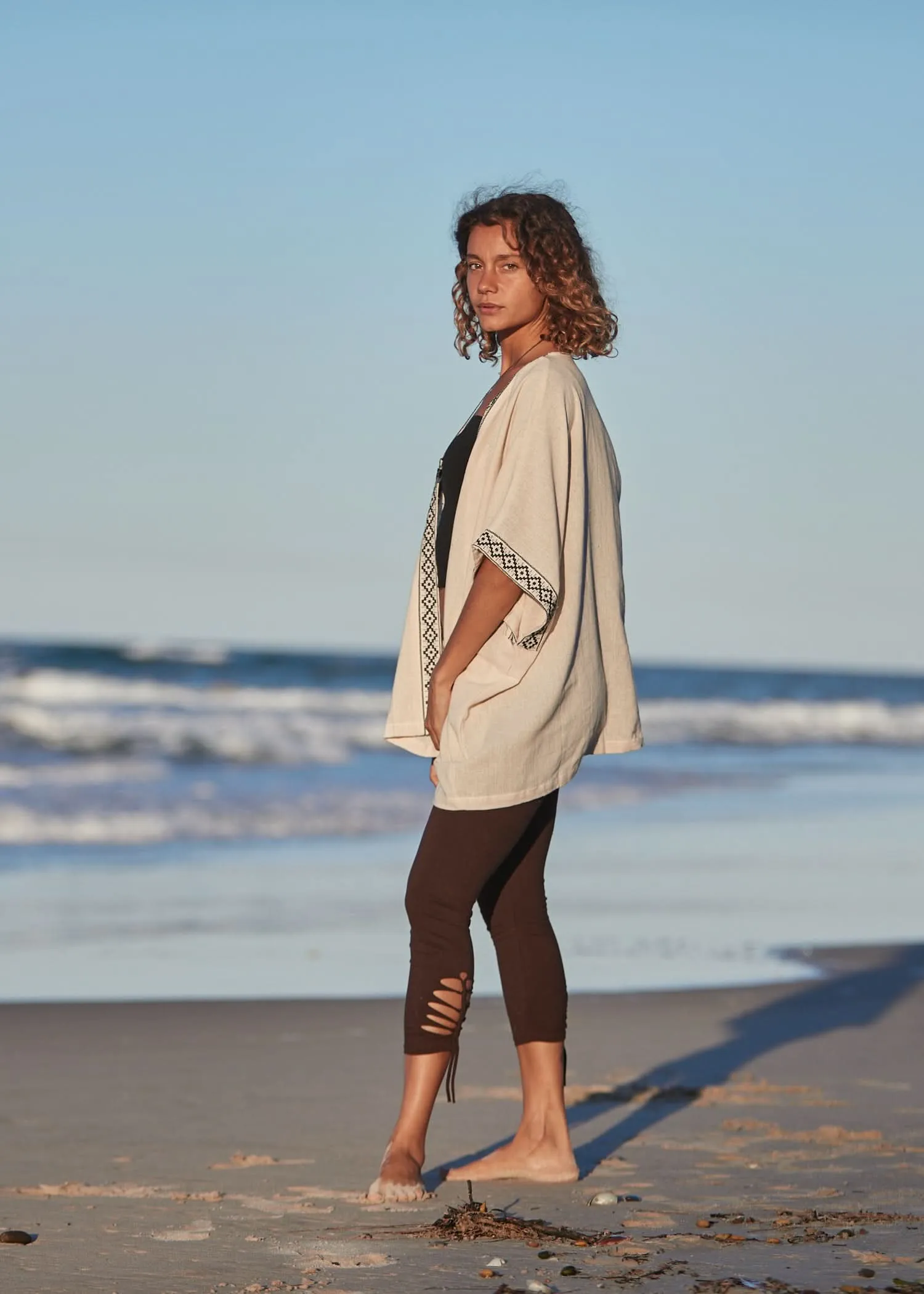 Rumi Kimono - Cream