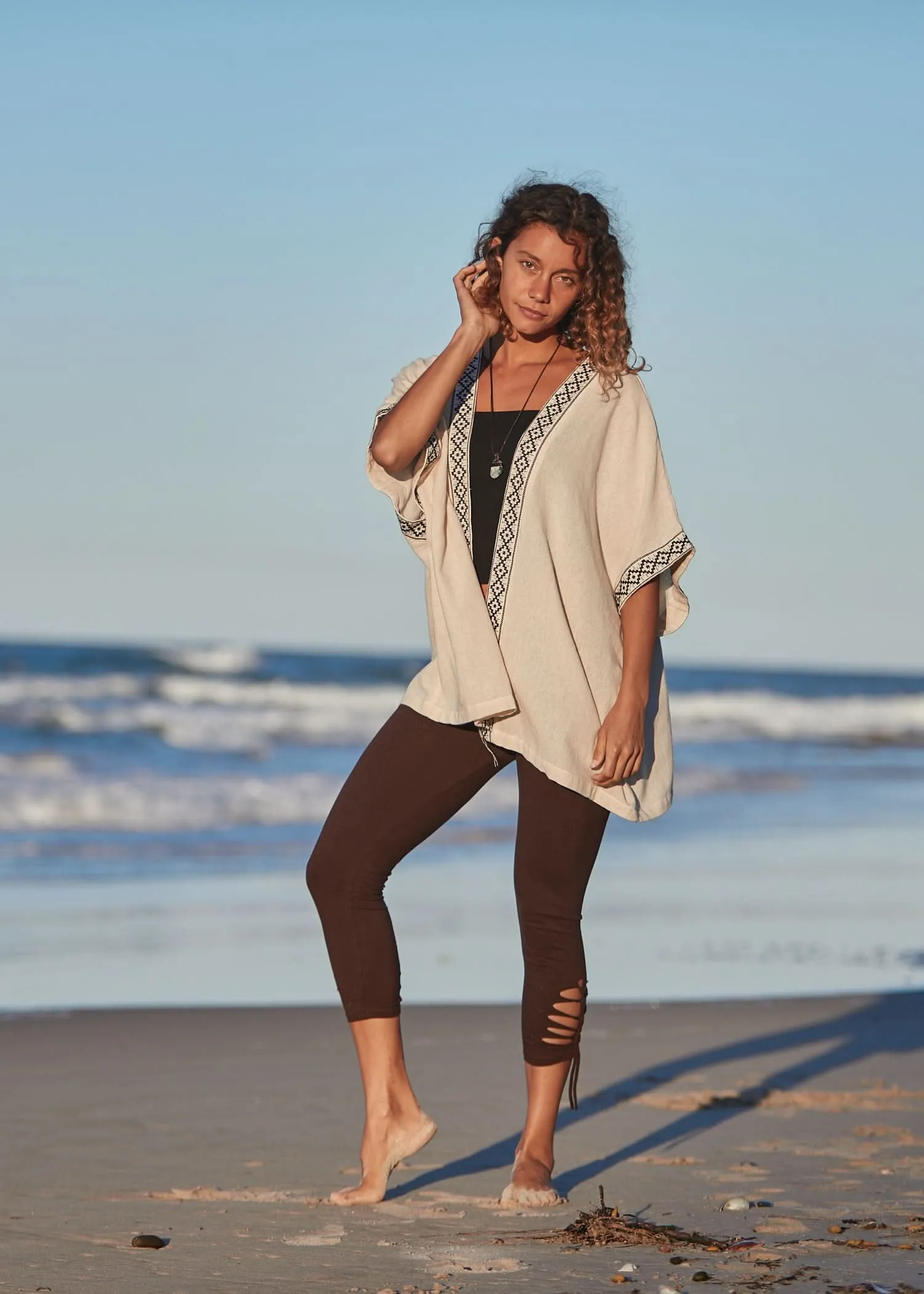 Rumi Kimono - Cream