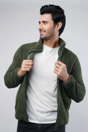 Seaweed Fur Jacket