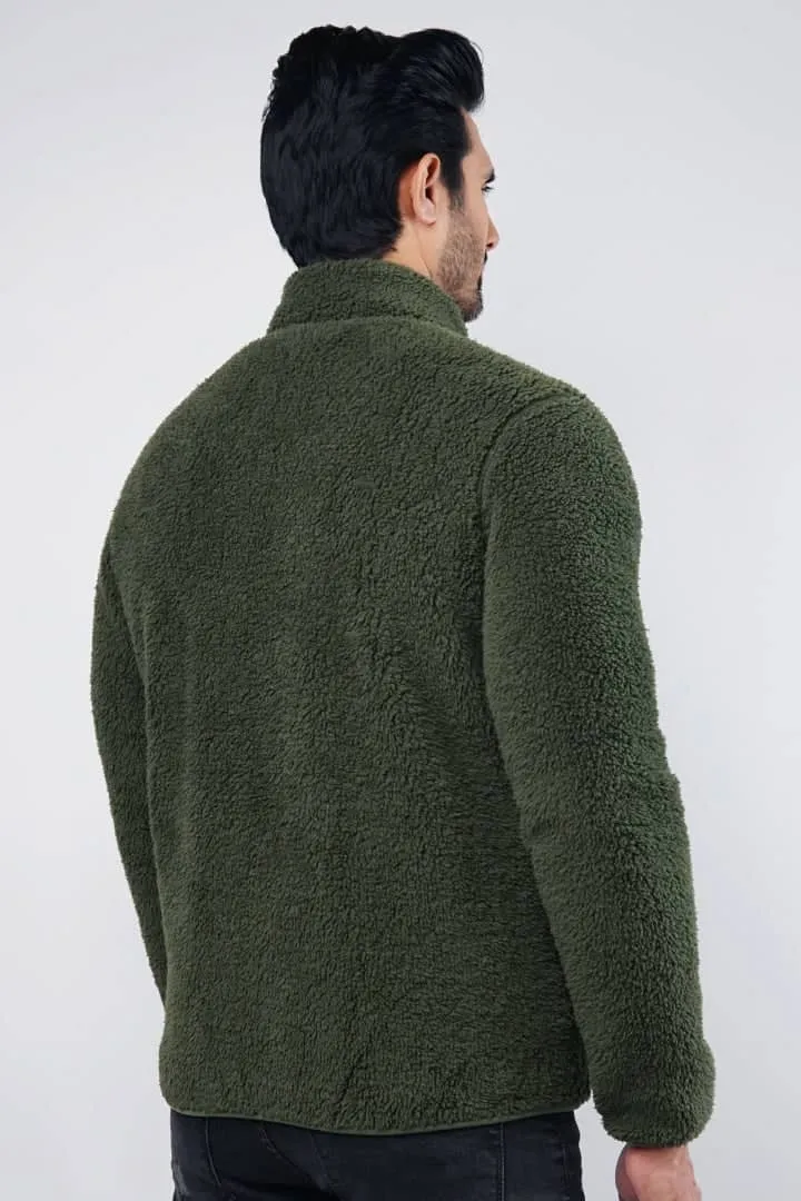 Seaweed Fur Jacket