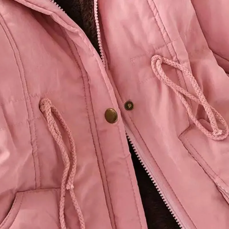 Warm Fur Collar Winter Coat New